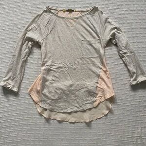 Anthropologie peach top.